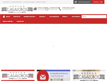 Tablet Screenshot of casalobos.es